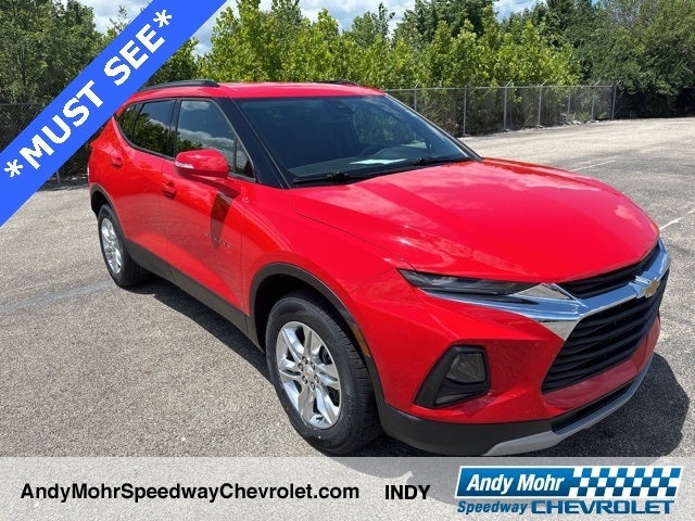 Used 2022 Chevrolet Blazer 2LT with VIN 3GNKBCR47NS220673 for sale in Indianapolis, IN