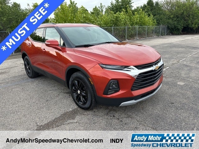 Used 2021 Chevrolet Blazer 2LT with VIN 3GNKBCRS9MS549193 for sale in Indianapolis, IN